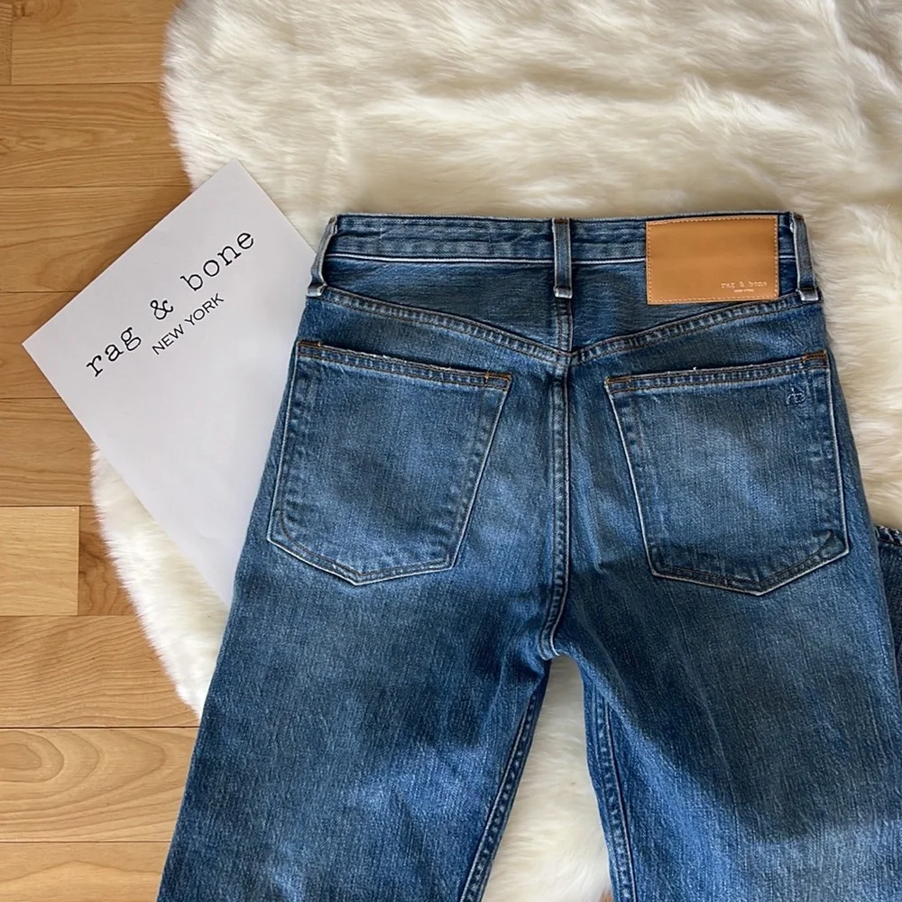 BOGO Rag & Bone Maya High Rise Straight in Orion. EUC. - Picture 7 of 7